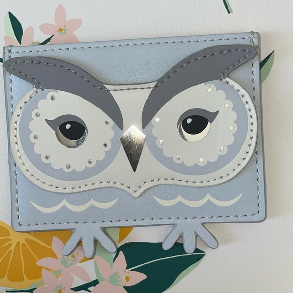 kate spade Handbags - Kate Spade New York Star Bright OWL Card Holder Wallet Case